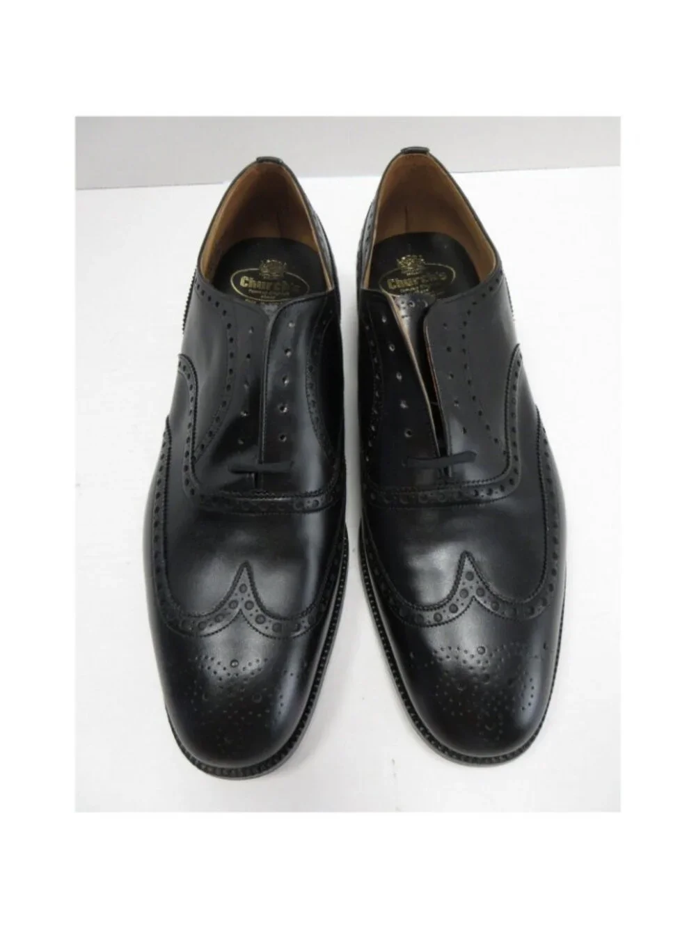 VTG Churchs Shoes 12 F Custom Grade Chetwynd Oxford Wingtip 110 US 11